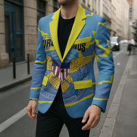Personalized US Virgin Islands Blazer Grunge Stylized