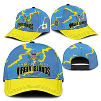 US Virgin Islands Classic Cap Grunge Stylized
