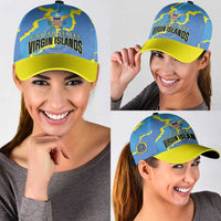 US Virgin Islands Classic Cap Grunge Stylized