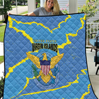 US Virgin Islands Quilt Grunge Stylized