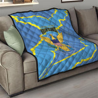 US Virgin Islands Quilt Grunge Stylized