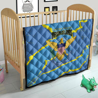 US Virgin Islands Quilt Grunge Stylized