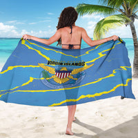 US Virgin Islands Sarong Grunge Stylized