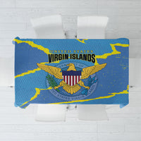 US Virgin Islands Tablecloth Grunge Stylized