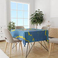 US Virgin Islands Tablecloth Grunge Stylized