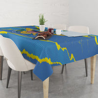US Virgin Islands Tablecloth Grunge Stylized