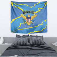 US Virgin Islands Tapestry Grunge Stylized