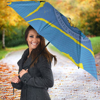 US Virgin Islands Umbrella Grunge Stylized