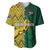 South Africa Baseball Jersey Springbok and Proteas African Pattern - Wonder Print Shop