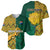 South Africa Baseball Jersey Springbok and Proteas African Pattern - Wonder Print Shop