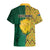 South Africa Hawaiian Shirt Springbok and Proteas African Pattern - Wonder Print Shop