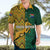 South Africa Hawaiian Shirt Springbok and Proteas African Pattern - Wonder Print Shop