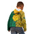 South Africa Kid Hoodie Springbok and Proteas African Pattern - Wonder Print Shop