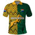 South Africa Polo Shirt Springbok and Proteas African Pattern - Wonder Print Shop