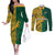 personalised-south-africa-couples-matching-off-the-shoulder-long-sleeve-dress-and-long-sleeve-button-shirts-springbok-and-proteas-african-pattern