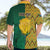 Personalised South Africa Hawaiian Shirt Springbok and Proteas African Pattern - Wonder Print Shop