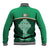 Ireland Baseball Jacket Irish Shamrock Harp Mix Celtic Pattern - Wonder Print Shop