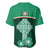 Ireland Baseball Jersey Irish Shamrock Harp Mix Celtic Pattern - Wonder Print Shop