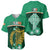 Ireland Baseball Jersey Irish Shamrock Harp Mix Celtic Pattern - Wonder Print Shop