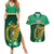 Ireland Couples Matching Summer Maxi Dress and Hawaiian Shirt Irish Shamrock Harp Mix Celtic Pattern - Wonder Print Shop