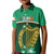 Ireland Kid Polo Shirt Irish Shamrock Harp Mix Celtic Pattern - Wonder Print Shop