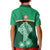 Ireland Kid Polo Shirt Irish Shamrock Harp Mix Celtic Pattern - Wonder Print Shop