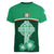 ireland-women-v-neck-t-shirt-irish-shamrock-harp-mix-celtic-pattern