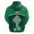 Personalised Ireland Hoodie Irish Shamrock Harp Mix Celtic Pattern - Wonder Print Shop