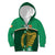 Personalised Ireland Kid Hoodie Irish Shamrock Harp Mix Celtic Pattern - Wonder Print Shop