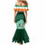 Personalised Ireland Mermaid Dress Irish Shamrock Harp Mix Celtic Pattern - Wonder Print Shop