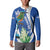 El Salvador Independence Day Button Sweatshirt Flor De Izote With Turquoise Browed Motmot - Wonder Print Shop