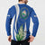 El Salvador Independence Day Button Sweatshirt Flor De Izote With Turquoise Browed Motmot - Wonder Print Shop