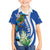 El Salvador Independence Day Family Matching Off Shoulder Short Dress and Hawaiian Shirt Flor De Izote With Turquoise Browed Motmot - Wonder Print Shop