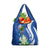 El Salvador Independence Day Grocery Bag Flor De Izote With Turquoise Browed Motmot