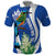 El Salvador Independence Day Polo Shirt Flor De Izote With Turquoise Browed Motmot - Wonder Print Shop