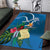 Guatemala Independence Day Area Rug Quetzal Tropical Flower - Wonder Print Shop