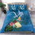 Guatemala Independence Day Bedding Set Quetzal Tropical Flower - Wonder Print Shop