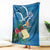 Guatemala Independence Day Blanket Quetzal Tropical Flower