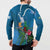 Guatemala Independence Day Button Sweatshirt Quetzal Tropical Flower - Wonder Print Shop