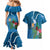 Guatemala Independence Day Couples Matching Mermaid Dress and Hawaiian Shirt Quetzal Tropical Flower - Wonder Print Shop