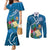 Guatemala Independence Day Couples Matching Mermaid Dress and Long Sleeve Button Shirt Quetzal Tropical Flower