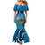 Guatemala Independence Day Family Matching Mermaid Dress and Hawaiian Shirt Quetzal Tropical Flower - Wonder Print Shop