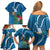 Guatemala Independence Day Family Matching Off Shoulder Short Dress and Hawaiian Shirt Quetzal Tropical Flower - Wonder Print Shop