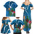 Guatemala Independence Day Family Matching Summer Maxi Dress and Hawaiian Shirt Quetzal Tropical Flower - Wonder Print Shop