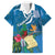 Guatemala Independence Day Family Matching Tank Maxi Dress and Hawaiian Shirt Quetzal Tropical Flower - Wonder Print Shop