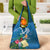 Guatemala Independence Day Grocery Bag Quetzal Tropical Flower