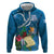 Guatemala Independence Day Hoodie Quetzal Tropical Flower - Wonder Print Shop