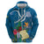 Guatemala Independence Day Hoodie Quetzal Tropical Flower - Wonder Print Shop