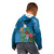 Guatemala Independence Day Kid Hoodie Quetzal Tropical Flower - Wonder Print Shop