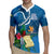 Guatemala Independence Day Rugby Jersey Quetzal Tropical Flower - Wonder Print Shop